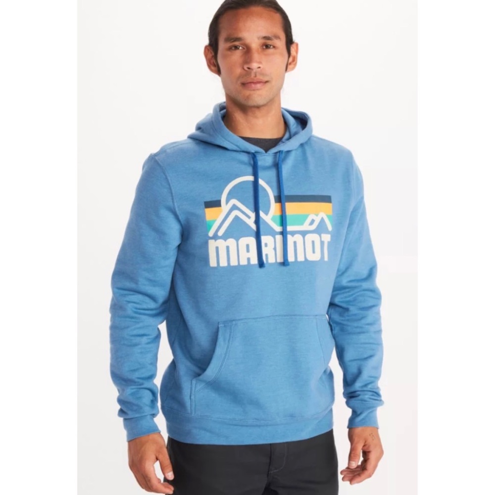 Marmot Men’s Men's Coastal Hoody Size L - NWT - Varsity Blue Heather.